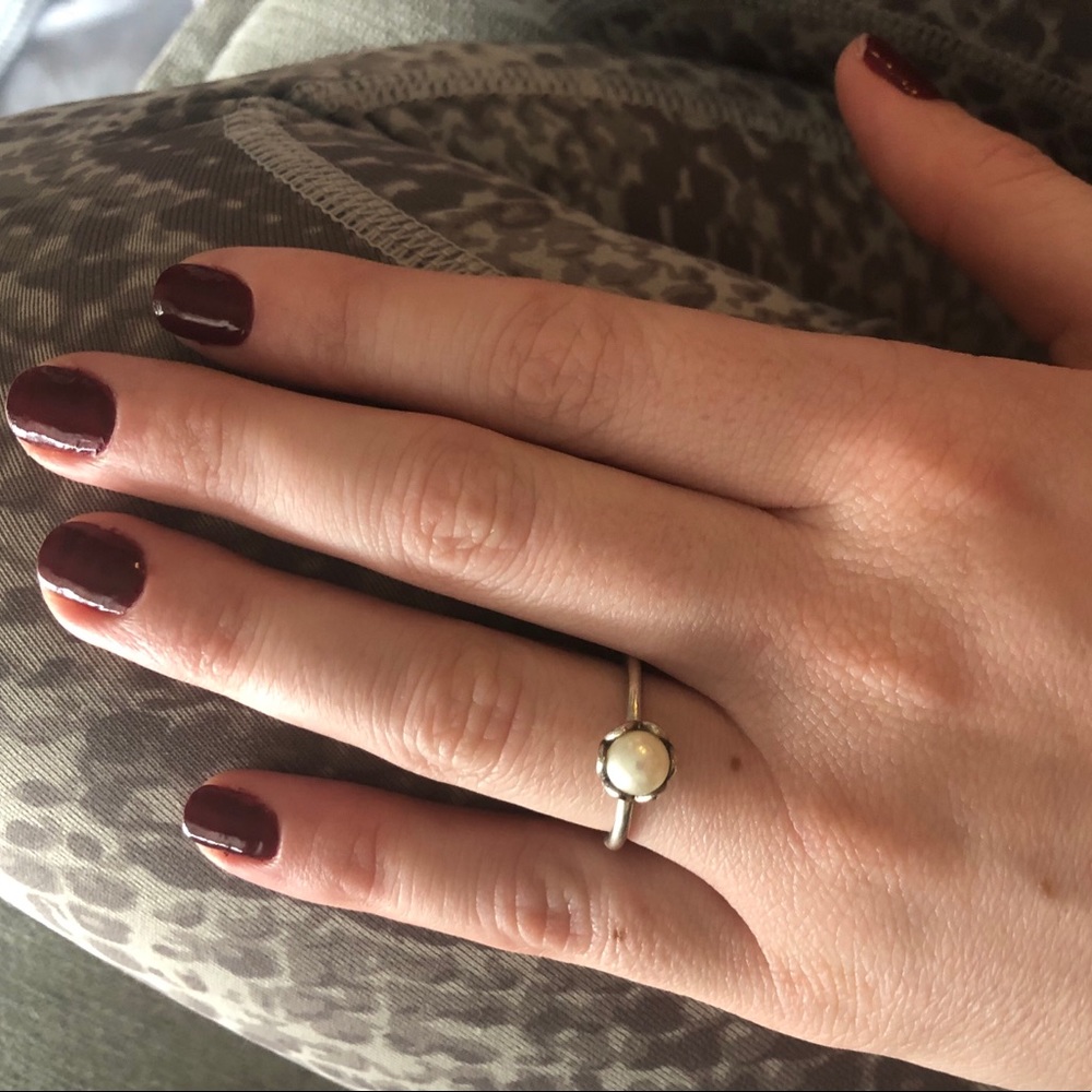pandora pearl ring